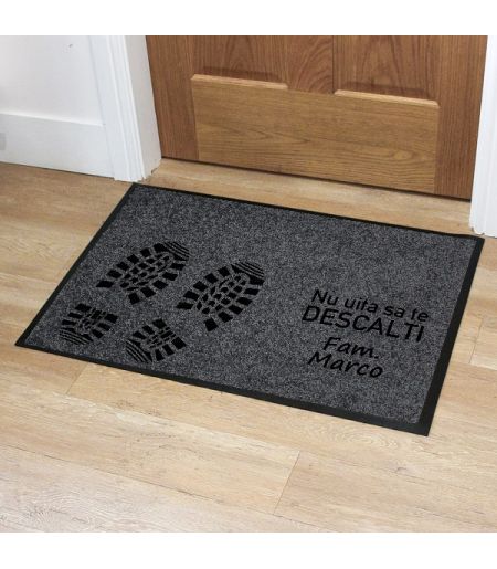 Covor intrare personalizat nu uita cu nume